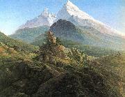 Caspar David Friedrich Der Watzmann oil